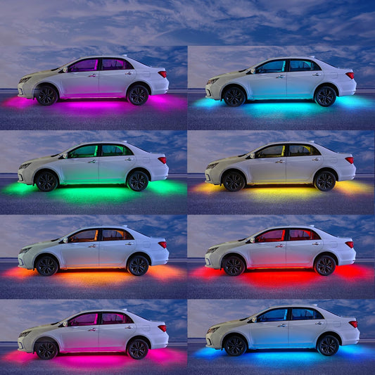 Екстериорна RGB светлина под Автомобил