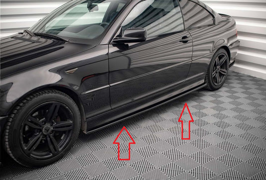 Добавки за праг BMW 3 E46 -2 и 4врати 1997-2006