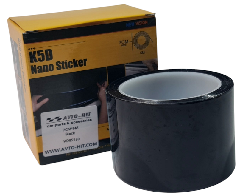 Фолио Лента K5D Nano Карбон Мат 7см х 5м.