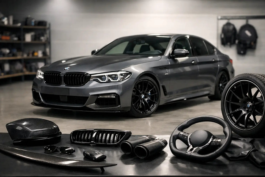 Какви аксесоари пасват на BMW G30 най-добре?