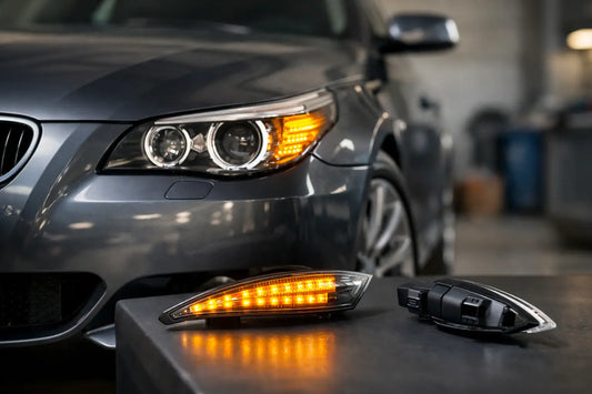 Лед мигачи за BMW E60 - как да избереш