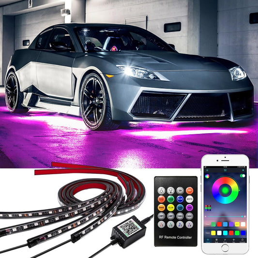 Екстериорна RGB светлина под Автомобил