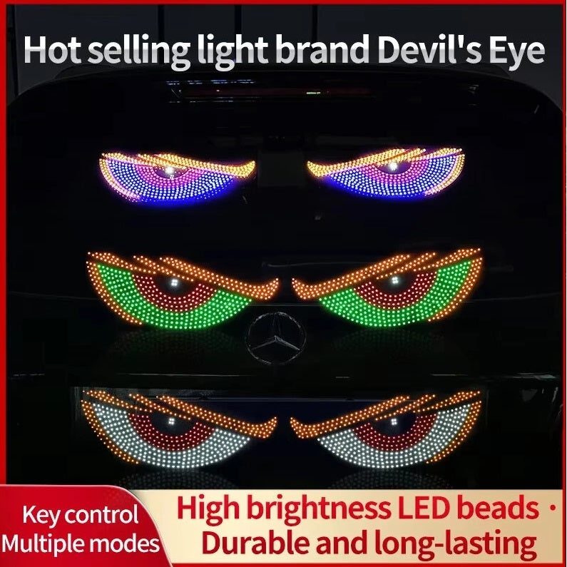 LED бар Светещи очи (Дяволски Очи) 30х12см.