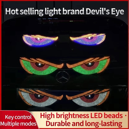 LED бар Светещи очи (Дяволски Очи) 30х12см.