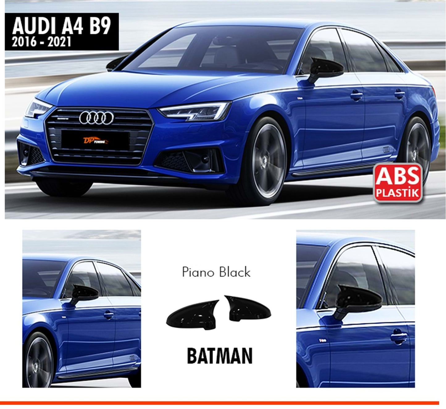 Капаци за огледала BATMAN Audi A4 2016-21