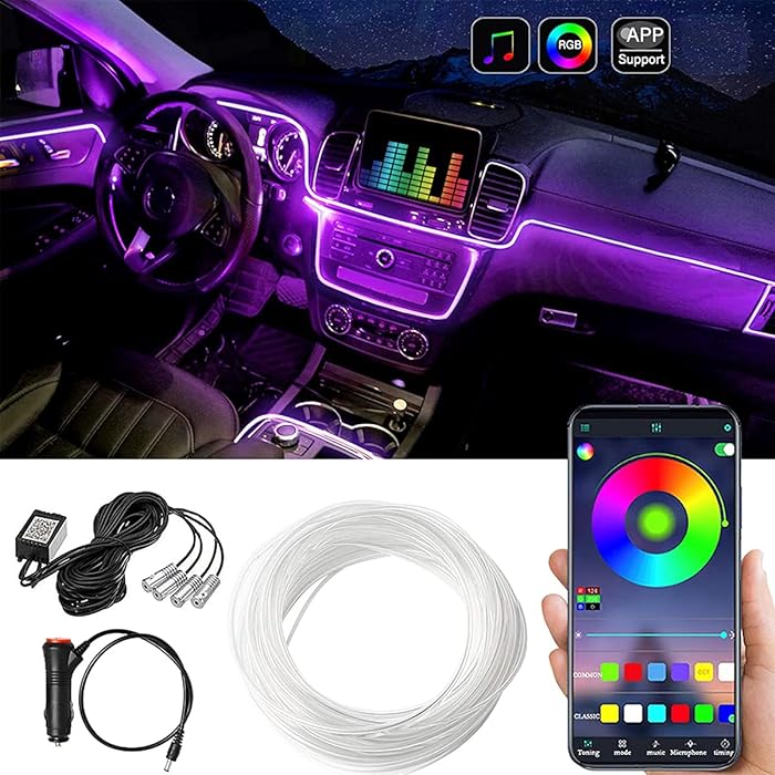 Амбиентно осветление 5м. LED RGB