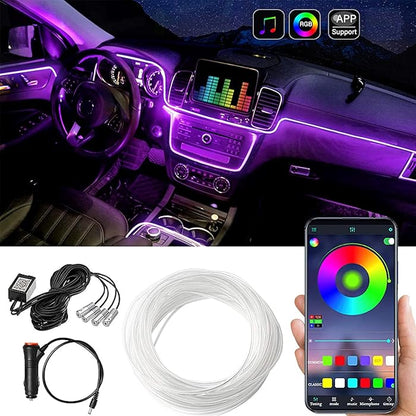 Амбиентно осветление 5м. LED RGB