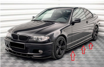 Добавки за праг BMW 3 E46 -2 и 4врати 1997-2006