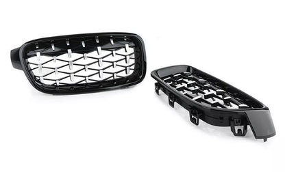 Решетки Бъбреци BMW F30 2012-2018 Diamond